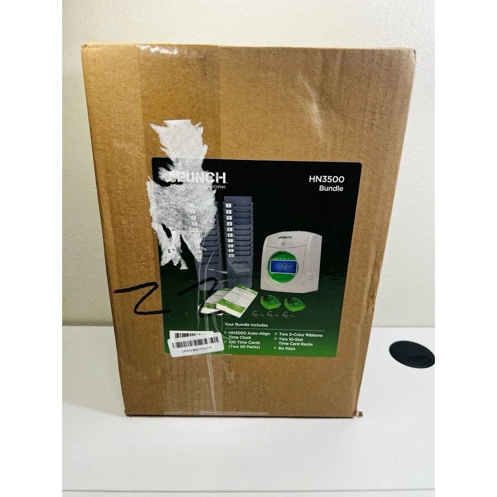 uPunch HN3500 Electronic Time Clock Non-Calculating | Small Business Punch Clock